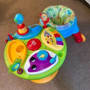 Bright Starts 3-in-1 Around We Go Activity Center